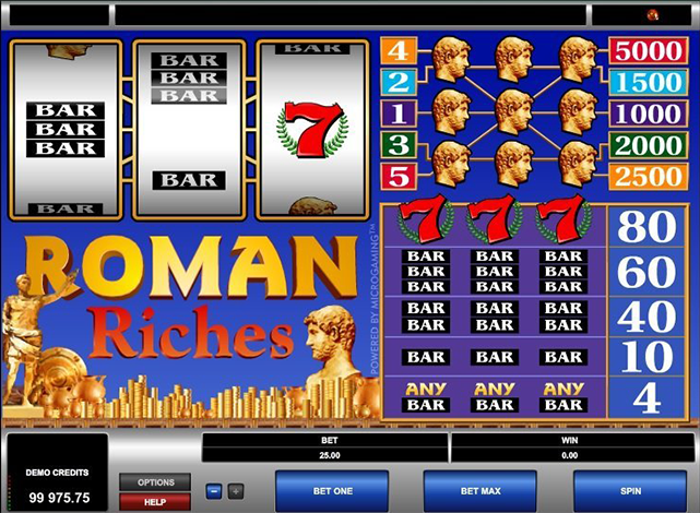 Roman Riches - flash player